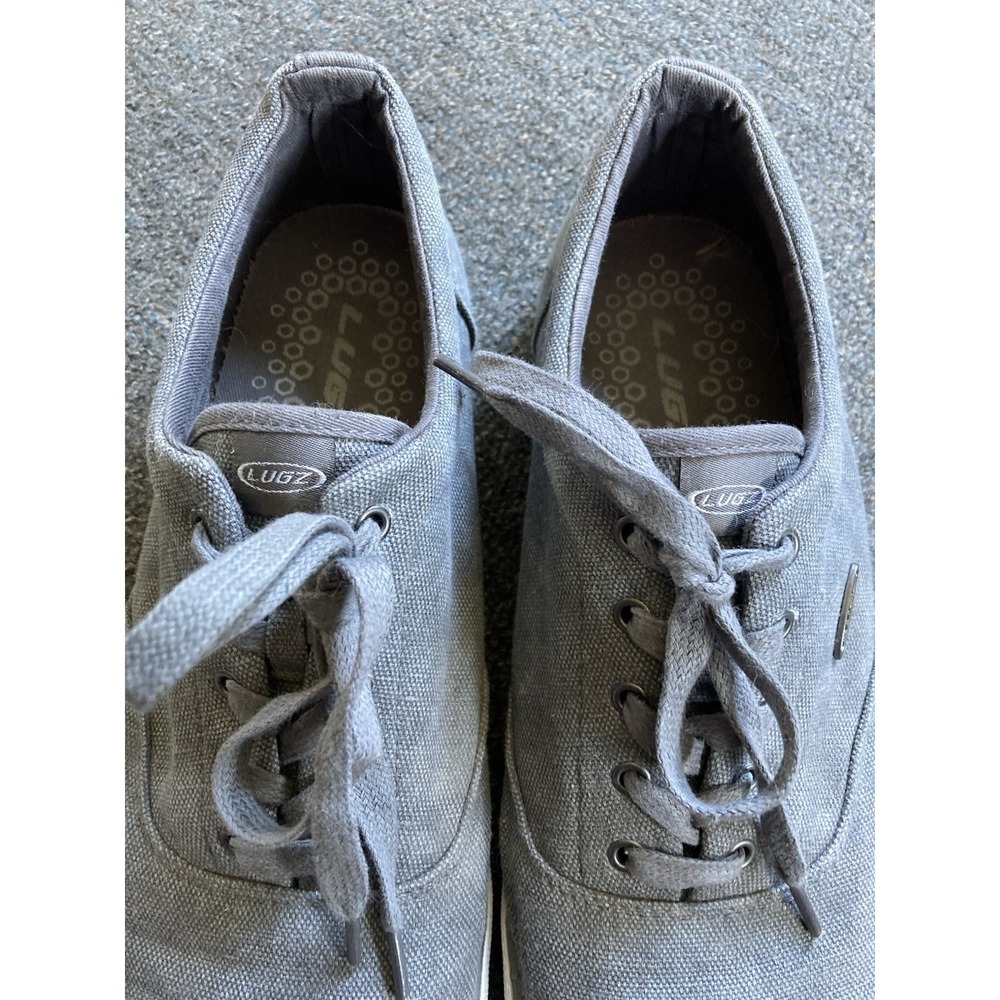 Lugz Mens Shoes Size 11 Lace Up Sneaker Casual Gray - Picture 2 of 9